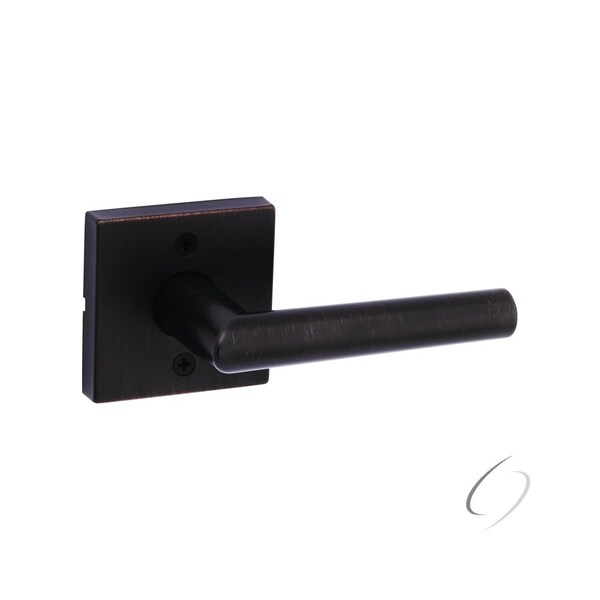 Milan Lever with Square Rose Half Dummy Door Lock Venetian Bronze Finish